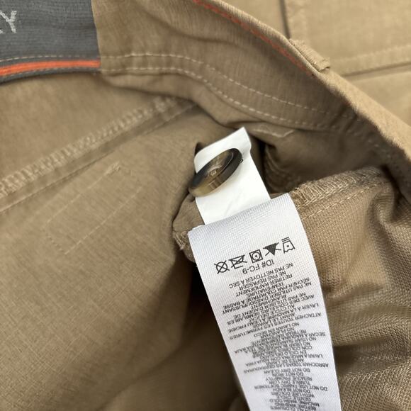 Free Country Mens 42 Gorpcore Tan Khaki Taconic Rip Stop Cargo Hiking Shorts - Picture 13 of 13